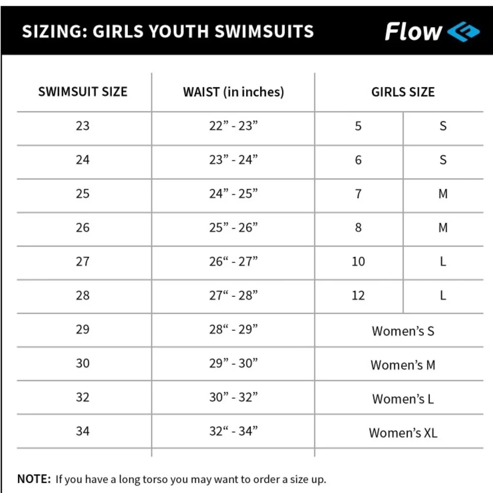 NWT Girls Flow Ignite Funky Competition Sports Swimsuit, Blue, Size 5/Small